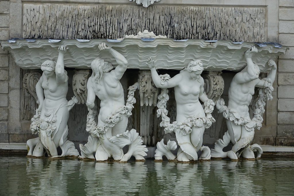 Lower Belvedere's fountain